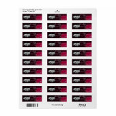 Ringen uitwisselen met trouwbands etiket (Full Sheet)