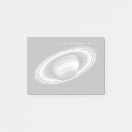 Ringen van het gasreukverzadigingsstelsel - zonnes post-it® notes (Voorkant)