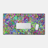 Ringen van Kleurencirkel Graffiti Bureaumat (Keyboard & Muis)