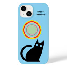 Ringen van Tranquiliteit – Lichtblauw iPhone Hoesj