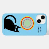 Ringen van Tranquiliteit – Lichtblauw iPhone Hoesj Case-Mate iPhone Case (Achterkant (horizontaal))