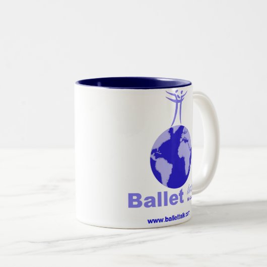 Ringer Coffee-Mok Tweekleurige Koffiemok (Voorkant rechts)