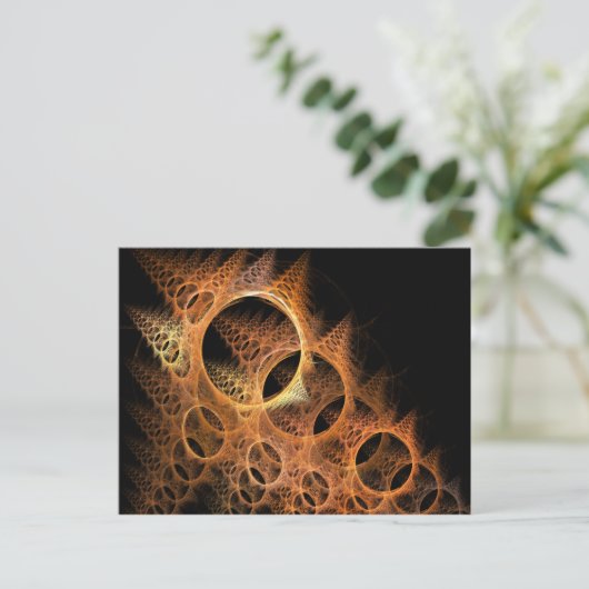 Ringer Fractal Briefkaart (Staand voorkant)
