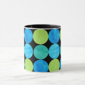 Ringer Mok, Blue Moons Pattern Mok (Midden)