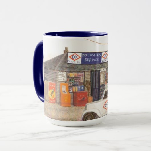 Ringer Mok - Dolenshek's D-X-service (Voorkant links)