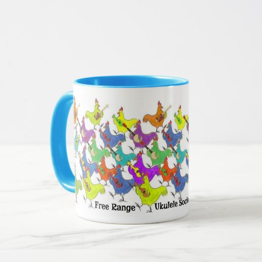 "Ringer" MOK Free Range Ukulele Society (Voorkant links)