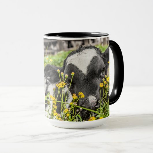 Ringer Mok met Afbeelding van Kalf (Voorkant rechts)