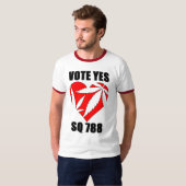 Ringer T-shirt (Voorkant volledig)