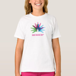 Ringer T-Shirt van Ringle Disease Day Girl