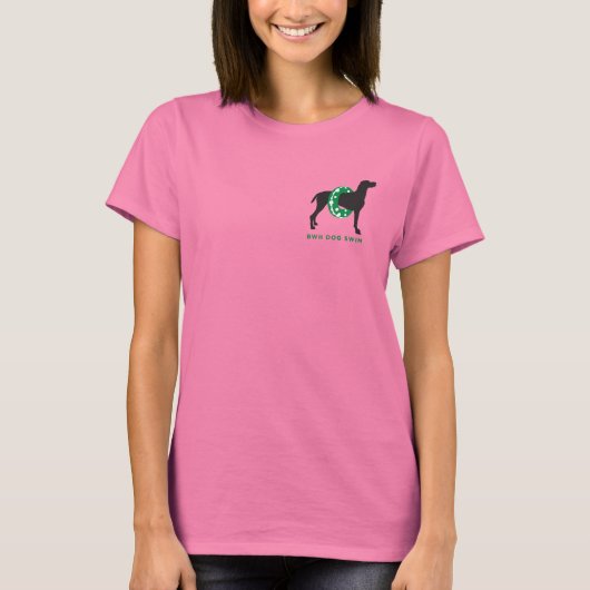 Ringer T-Shirt voor vrouwen (Voorkant)