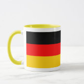 Ringer Tasse gelb Deutschland Fahne Mok (Links)
