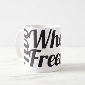 Ringer Two Wheels to Freedom mok (Voorkant links)