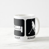 Ringette "Eat Sleep Ringette" Mok (Voorkant rechts)