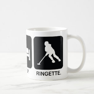 Ringette "Eat Sleep Ringette" Mok
