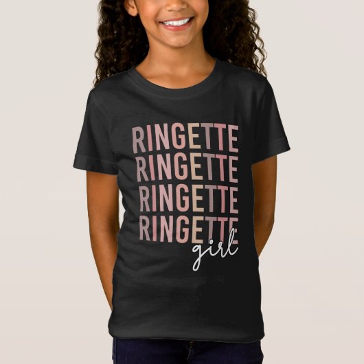 Ringette Girl | Giften voor rottenspelers T-shirt (Voorkant)