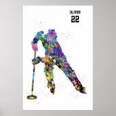 Ringette Player Poster (Voorkant)