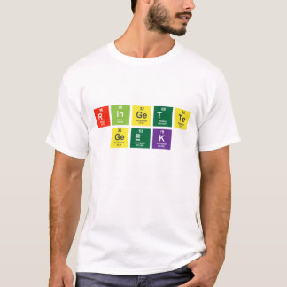 Ringette "Ringette Geek" volwassen T-shirt