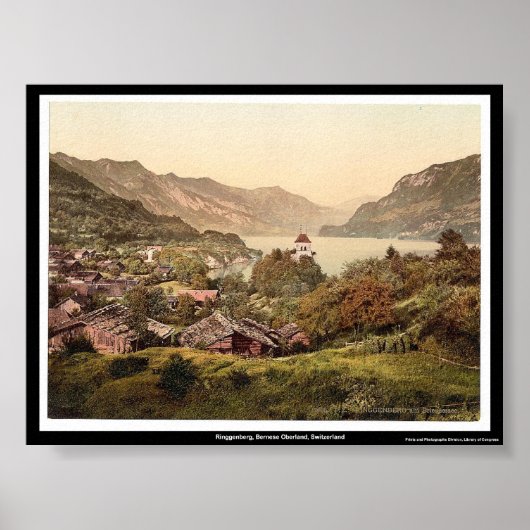 Ringgenberg, Bernese Oberland, Zwitserland Poster (Voorkant)
