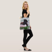 Ringhals eend tote bag (Op model)