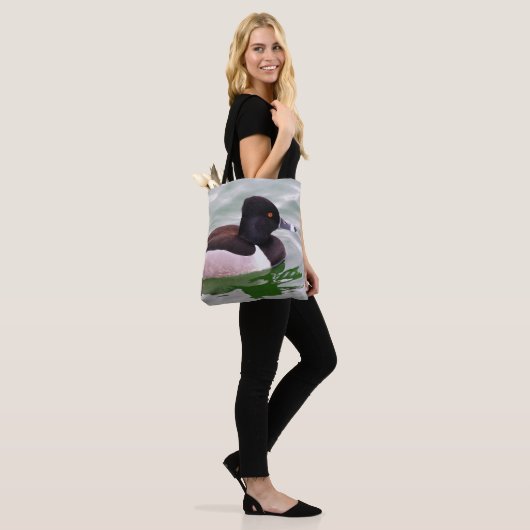 Ringhals eend tote bag (Op model)
