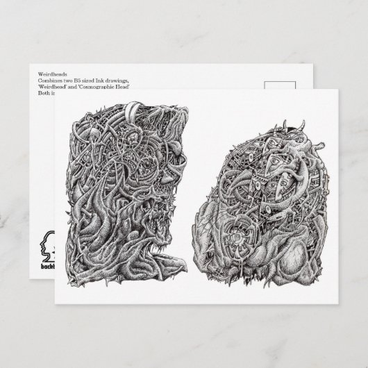 Ringhoofden Briefkaart (Voorkant / Achterkant)