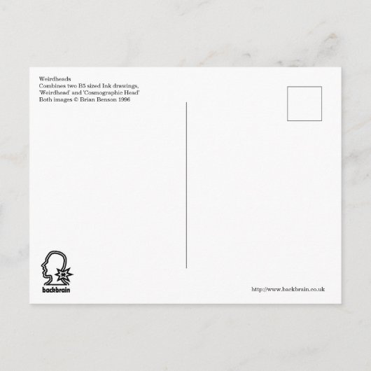 Ringhoofden Briefkaart (Achterkant)