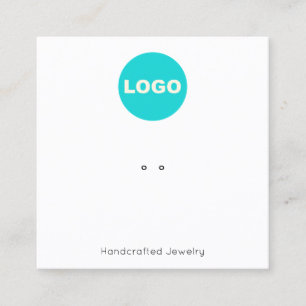 Ringhouder Logo vierkant beeldscherm toevoegen Vie Vierkante Visitekaartje