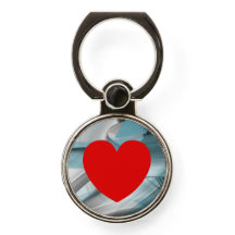 Ringhouder Trend Abstracte Blauwe Oceaan