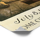 Ringing Out Liberty, 8 juli 1776 Philadelphia Poster (Hoek)