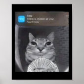 Ringkat met bewegingsmeme poster (Voorkant)