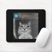 Ringkat met Motion Meme Vervloekt Grappige Mannen Muismat (Met muis)