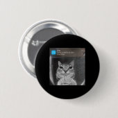 Ringkat met Motion Meme Vervloekt Grappige Mannen Ronde Button 5,7 Cm (Voorkant /achterkant)