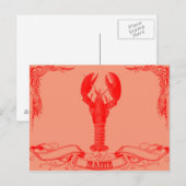 ringkreeft briefkaart (Voorkant / Achterkant)