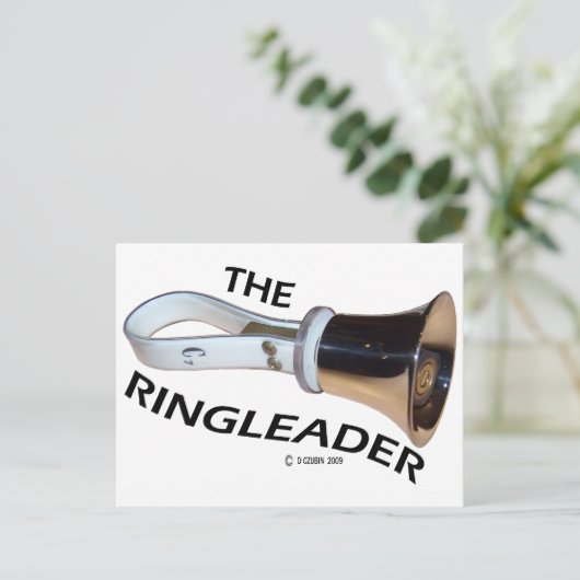 Ringleader Briefkaart (Staand voorkant)