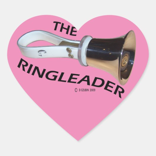Ringleader Heart Sticker (Voorkant)