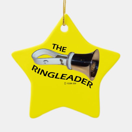 Ringleader Keramisch Ornament (Voorkant)