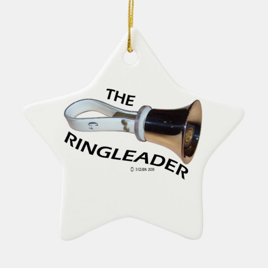 Ringleader Keramisch Ornament (Voorkant)
