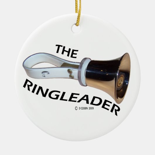 Ringleader Keramisch Ornament (Voorkant)