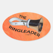 Ringleader Oval Sticker (Voorkant)