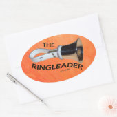 Ringleader Oval Sticker (Envelop)