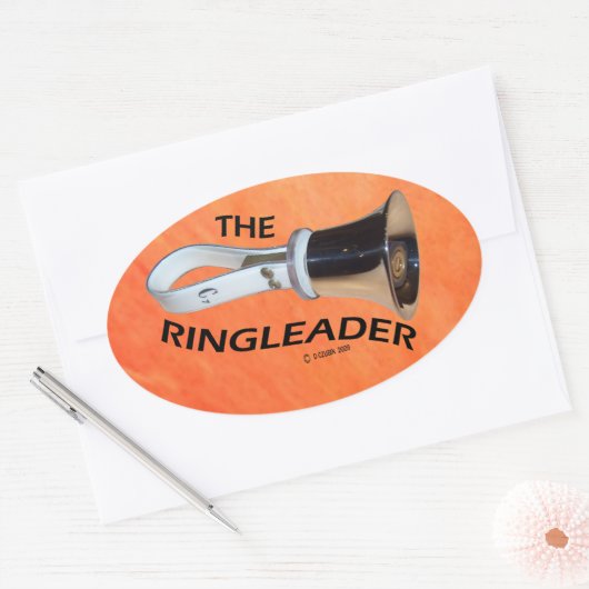 Ringleader Oval Sticker (Envelop)