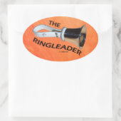 Ringleader Oval Sticker (Tas)