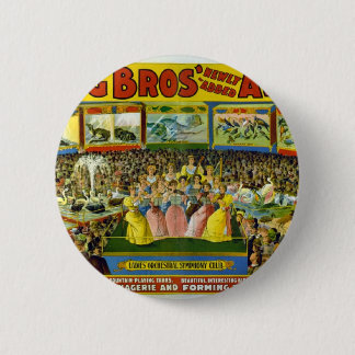 Ringling Bros' / Aviary & Aquarium Ronde Button 5,7 Cm