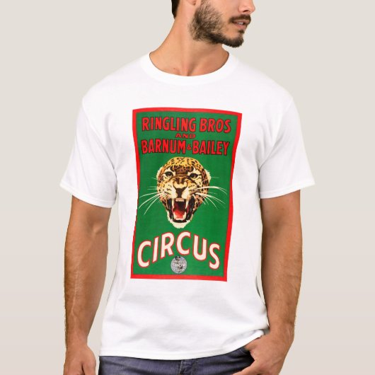RINGLING BROS & BARNUM BAILEY American CIRCUS Ad T-shirt (Voorkant)