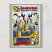 Ringling Bros Circus Briefkaart (Voorkant)