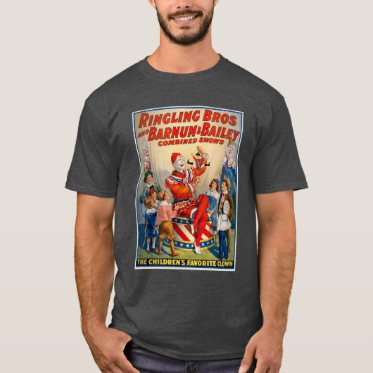 Ringling Bros en Barnum & Bailey Circus Poster T-shirt (Voorkant)