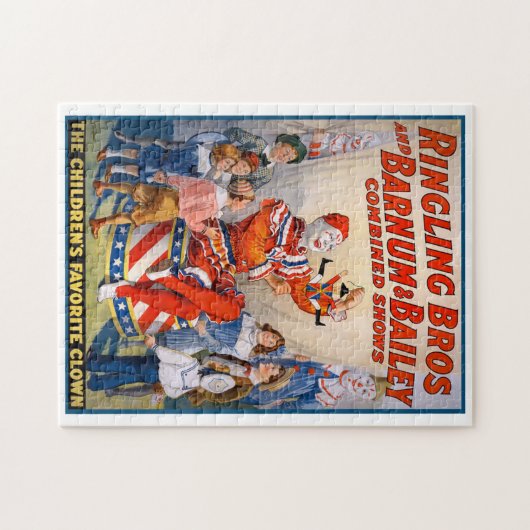 Ringling Bros en Barnum en Bailey Circus Poster Legpuzzel (Horizontaal)