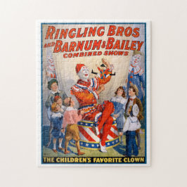 Ringling Bros en Barnum en Bailey Circus Poster Legpuzzel