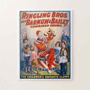 Ringling Bros en Barnum en Bailey Circus Poster Legpuzzel