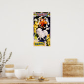 Ringling Bros feat Miss Elena Old American Circus Poster (Keuken)
